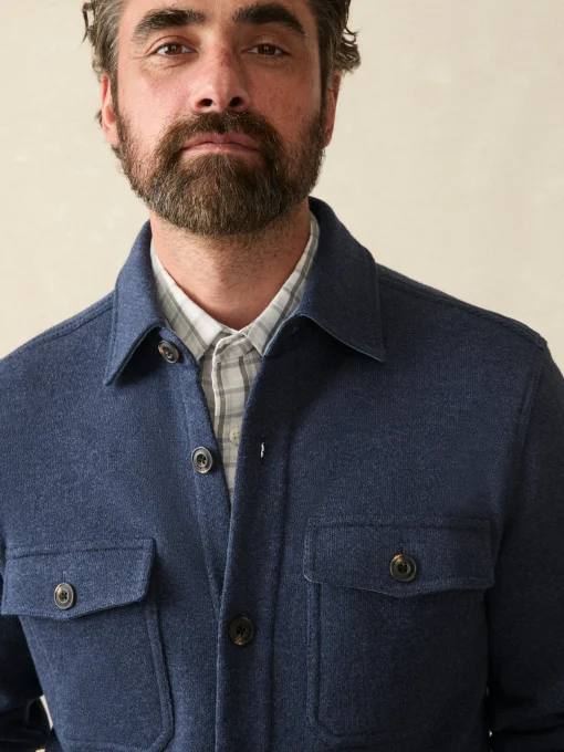 Outlet Inlet Knit CPO - Jackets & Vests