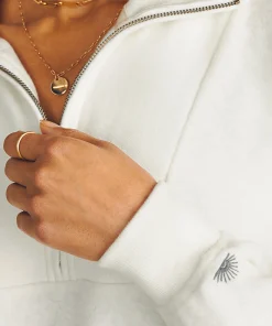 Clearance Beach Fleece Quarter Zip - Women Hoodies & Sweatshirts