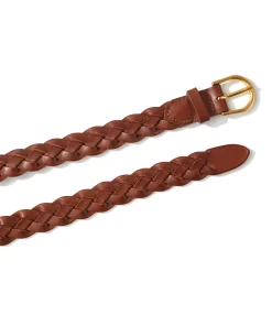 New Braided Leather Belt - Women Belts