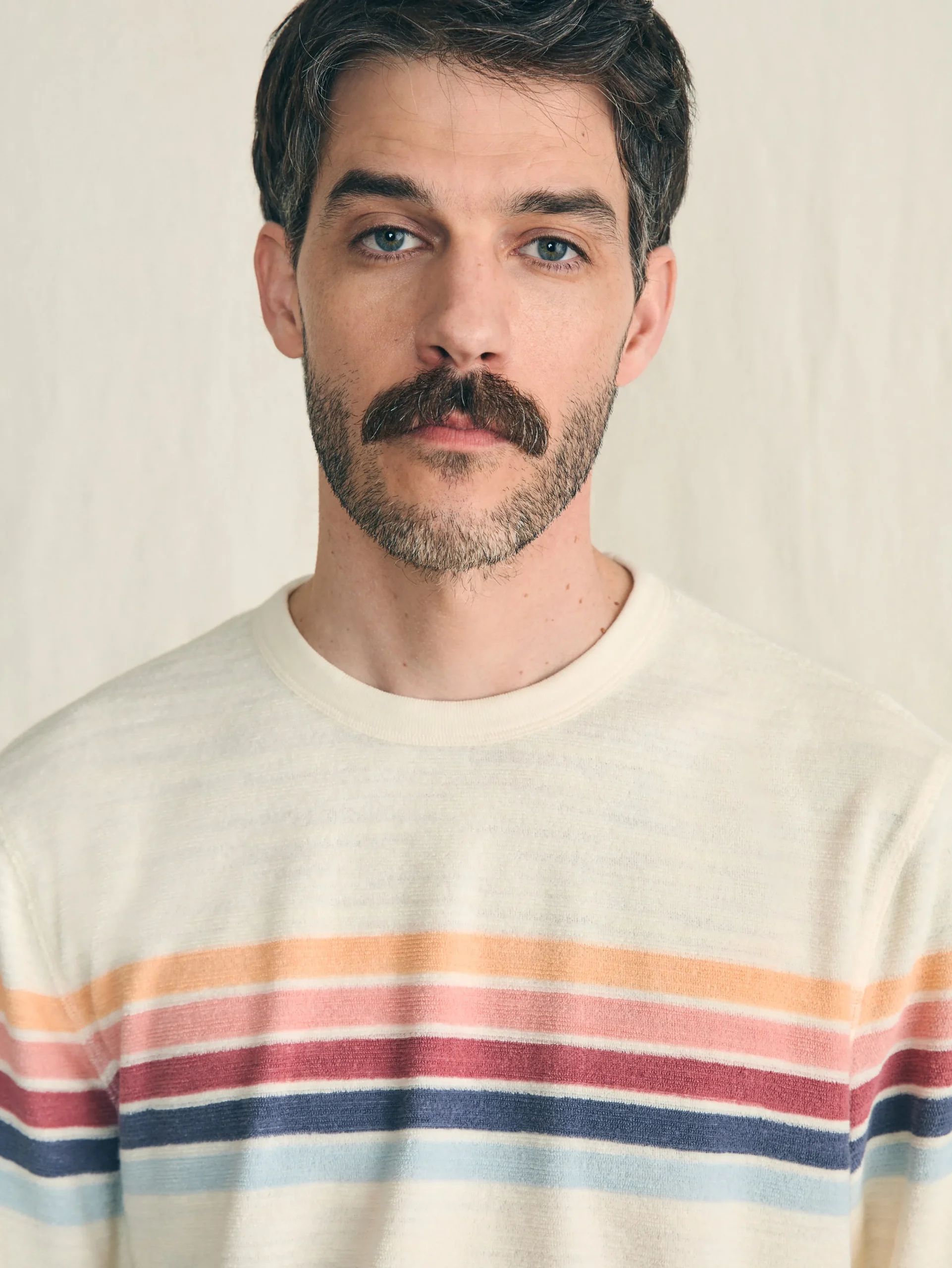 Outlet Cabana Towel Terry Crewneck - Hoodies & Sweatshirts