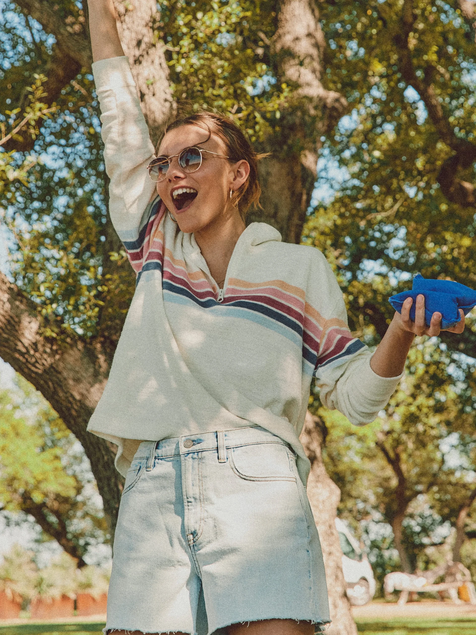 Discount Cabana Towel Terry Quarter Zip - Women Hoodies & Sweatshirts