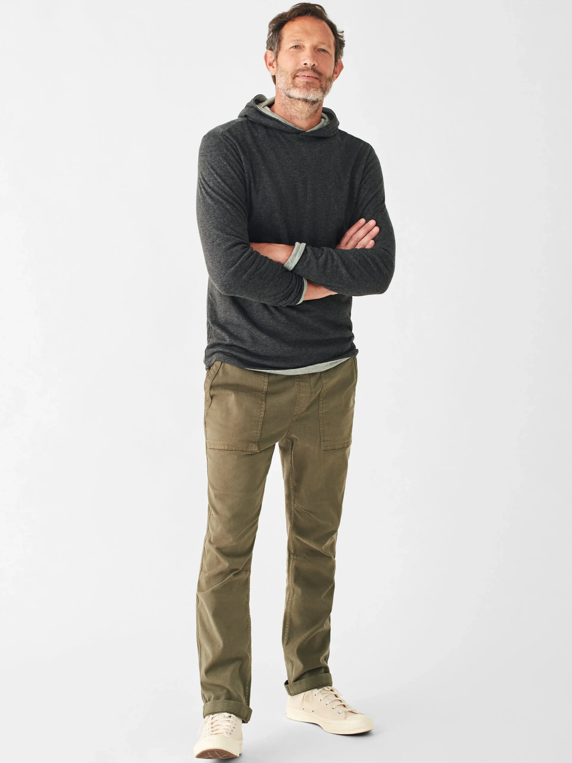 Online Cloud Cotton Reversible Hoodie - Hoodies & Sweatshirts