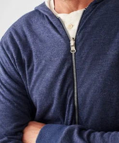 Clearance Cloud Cotton Reversible Zip Hoodie - Hoodies & Sweatshirts