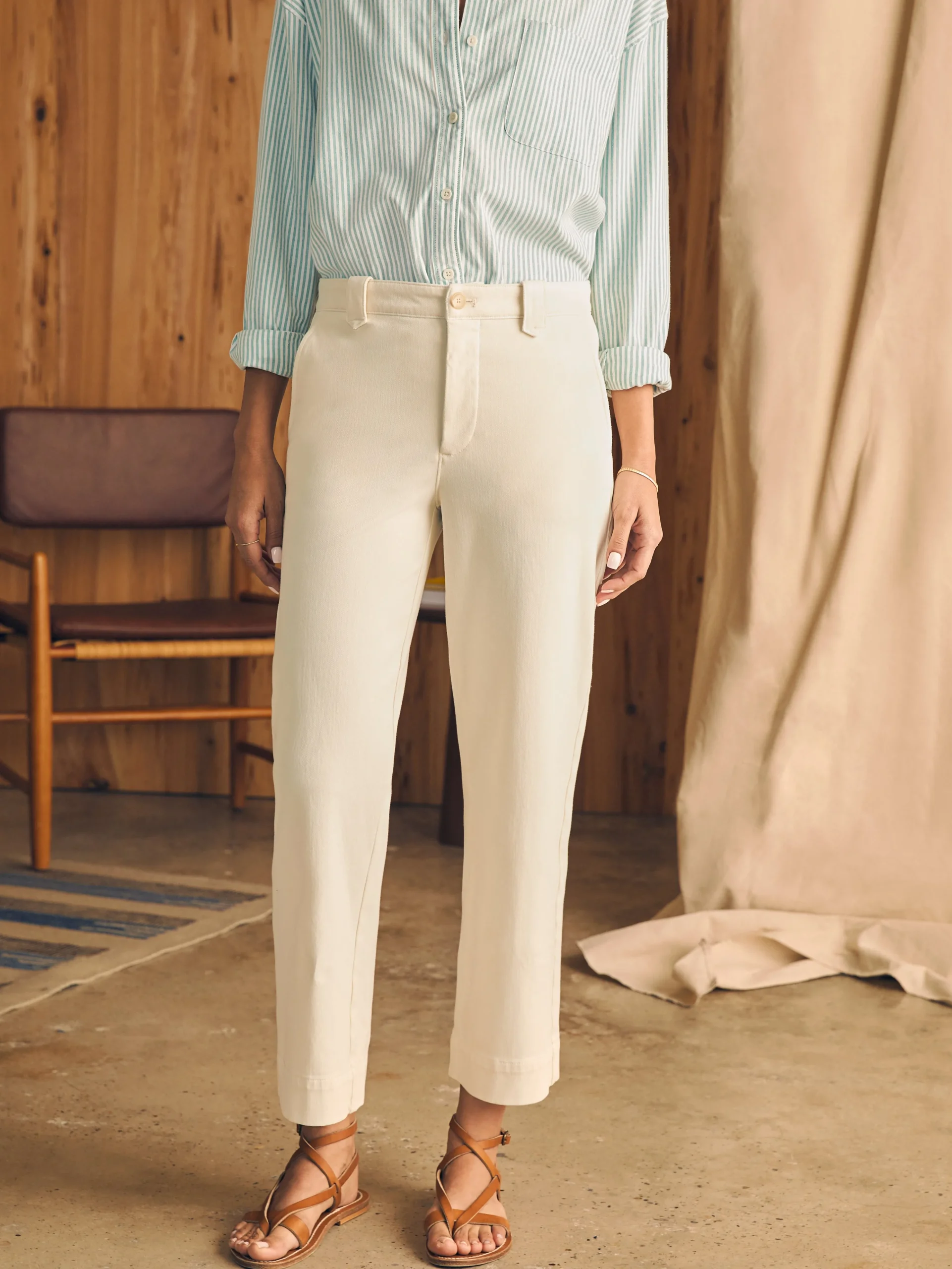 Clearance Coastline Stretch Chino - Women Pants