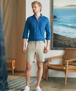 Clearance Coastline Stretch Chino Short (8" Inseam) - Shorts