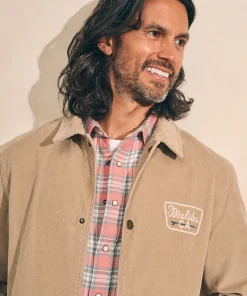 Sale Corduroy Coaches Jacket - Jackets & Vests
