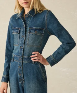 Online Denim Michelle Jumpsuit - Women Dresses