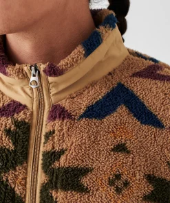 New Doug Good Feather High Pile Fleece Full Zip - Jackets & Vests