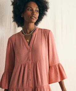 Outlet Dream Cotton Gauze Kasey Dress - Women Dresses