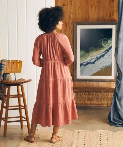 Fashion Dream Cotton Gauze Sirene Midi Dress - Women Dresses