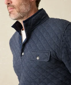 Best Epic Quilted Fleece Pullover - Jackets & Vests