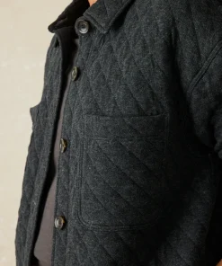 Best Epic Quilted Fleece Shirt Jacket - Women Blazers & Outerwear