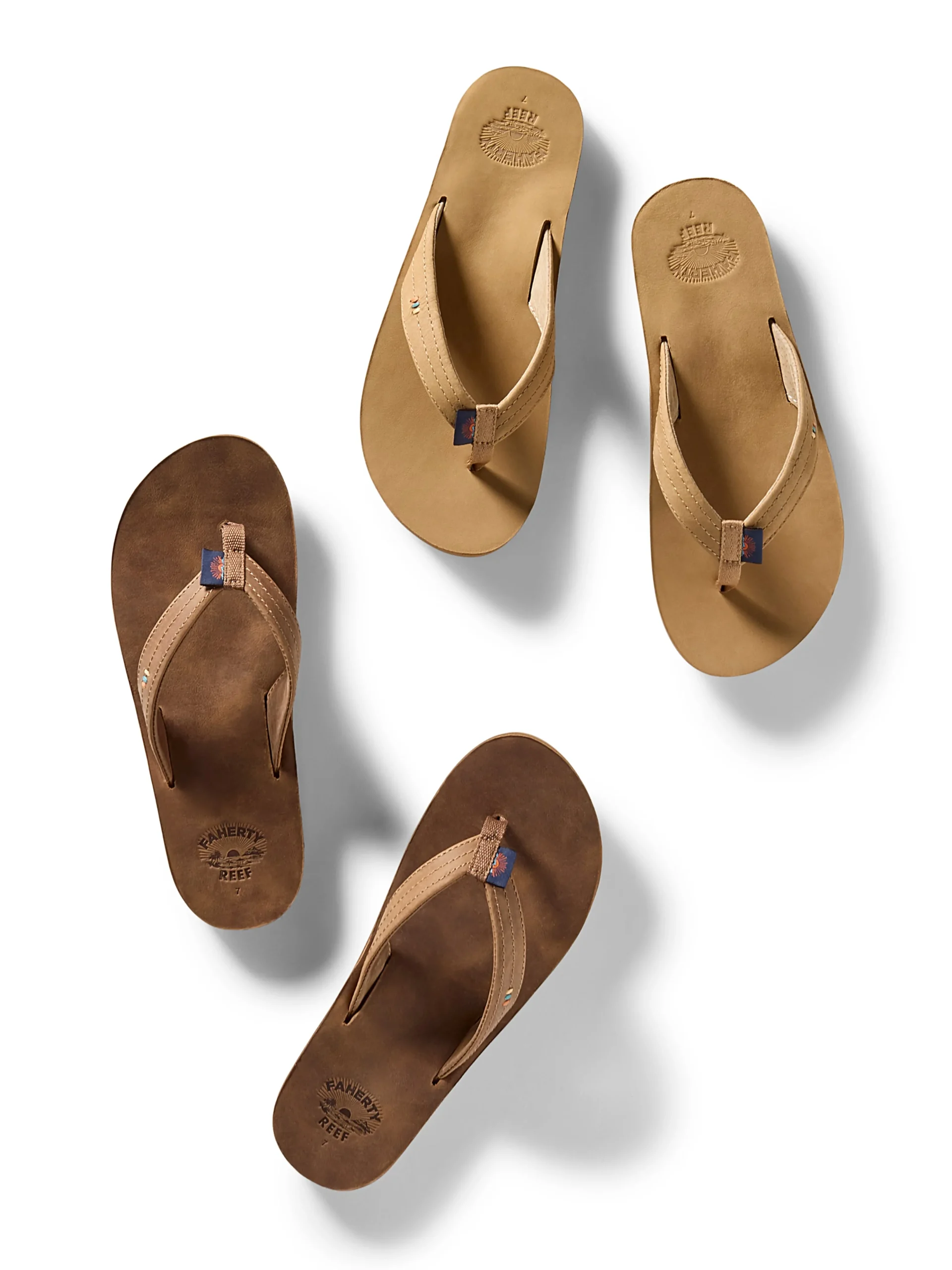 Fashion Faherty X REEF Men's Draftsmen Flip Flop - Shoes