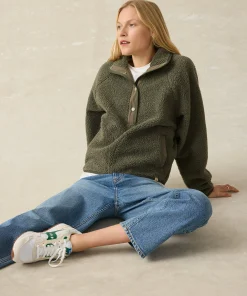 Clearance Fireside Fleece Popover - Women Blazers & Outerwear