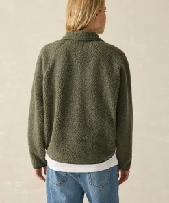 Clearance Fireside Fleece Popover - Women Blazers & Outerwear