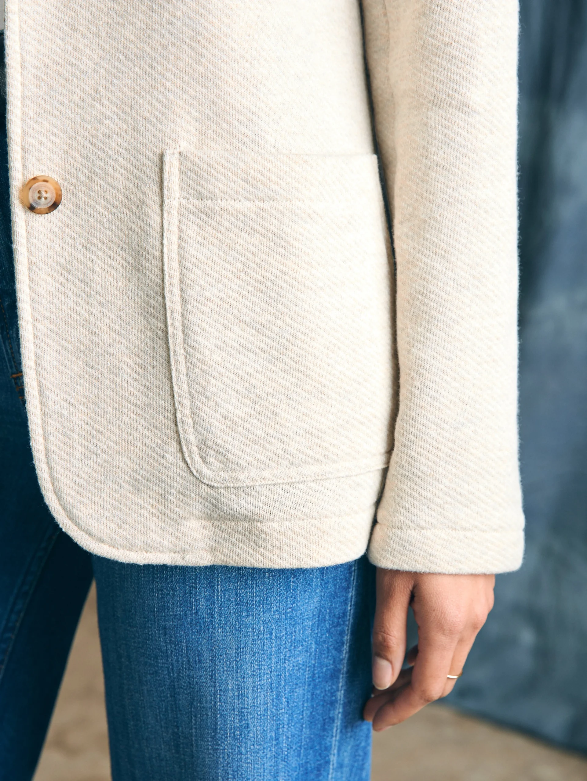 Best Inlet Knit Blazer - Women Blazers & Outerwear