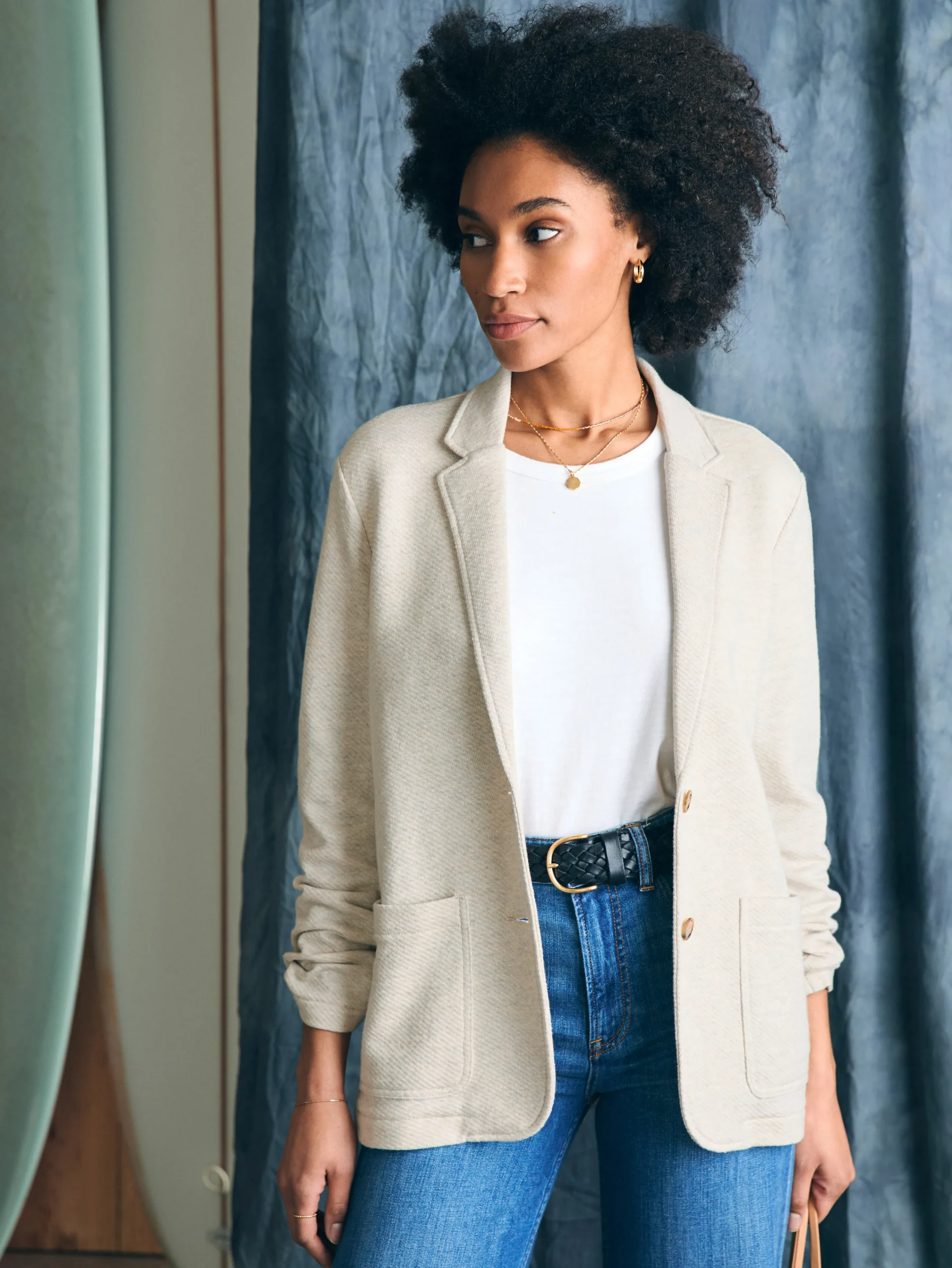 Best Inlet Knit Blazer - Women Blazers & Outerwear