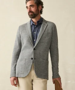 Outlet Inlet Knit Blazer - Blazers