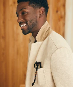 Online Inlet Knit Blazer (Short) - Blazers