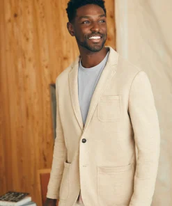 Online Inlet Knit Blazer (Short) - Blazers