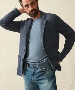 Fashion Inlet Knit Blazer (Tall) - Blazers