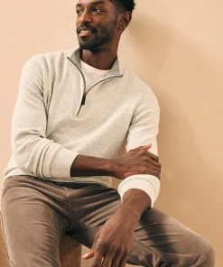 Fashion Jackson Quarter Zip Sweater - Sweaters