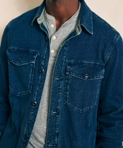 Online Jersey Shirt Jacket - Jackets & Vests