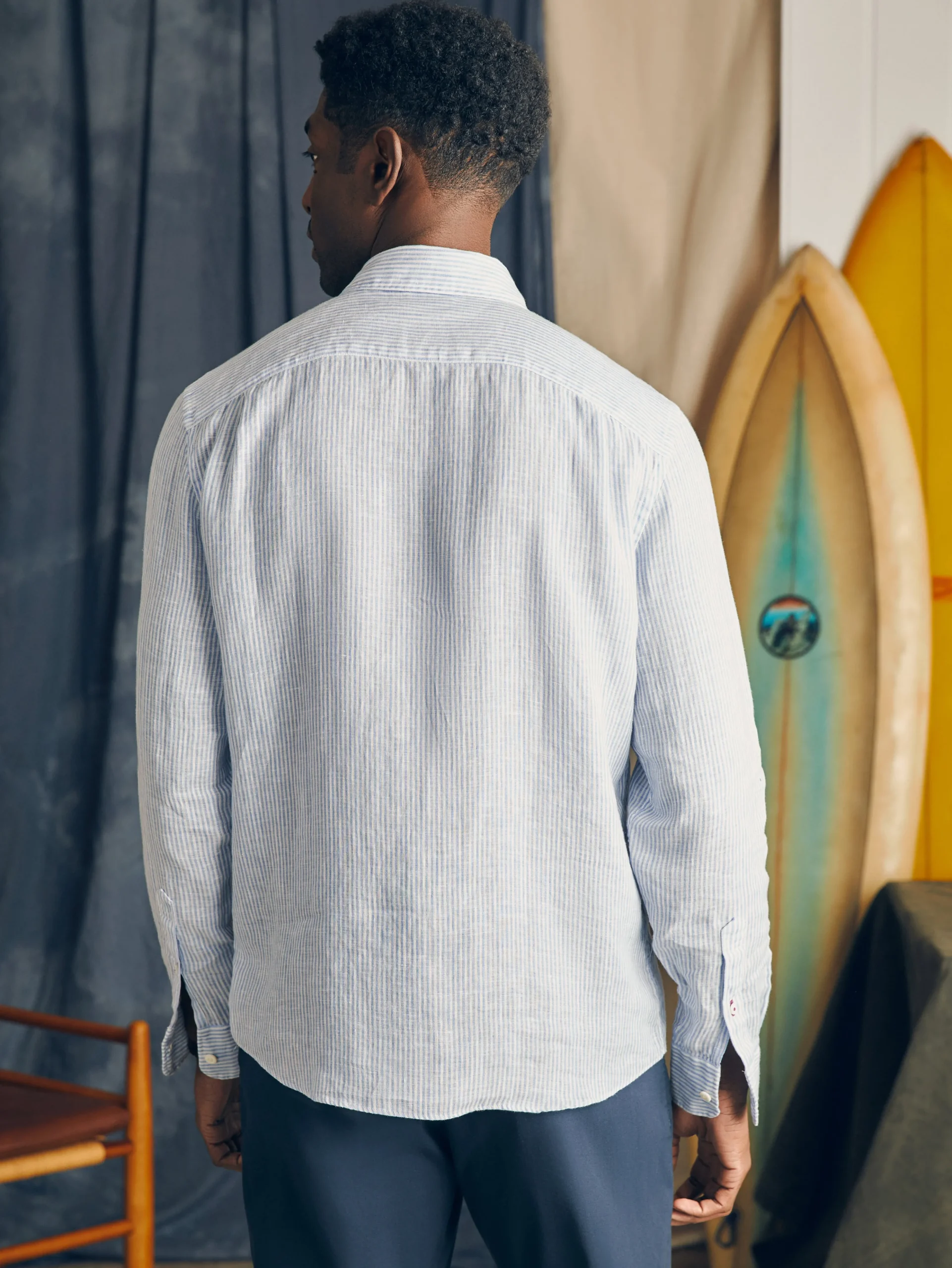 Fashion Laguna Linen Shirt - Shirts