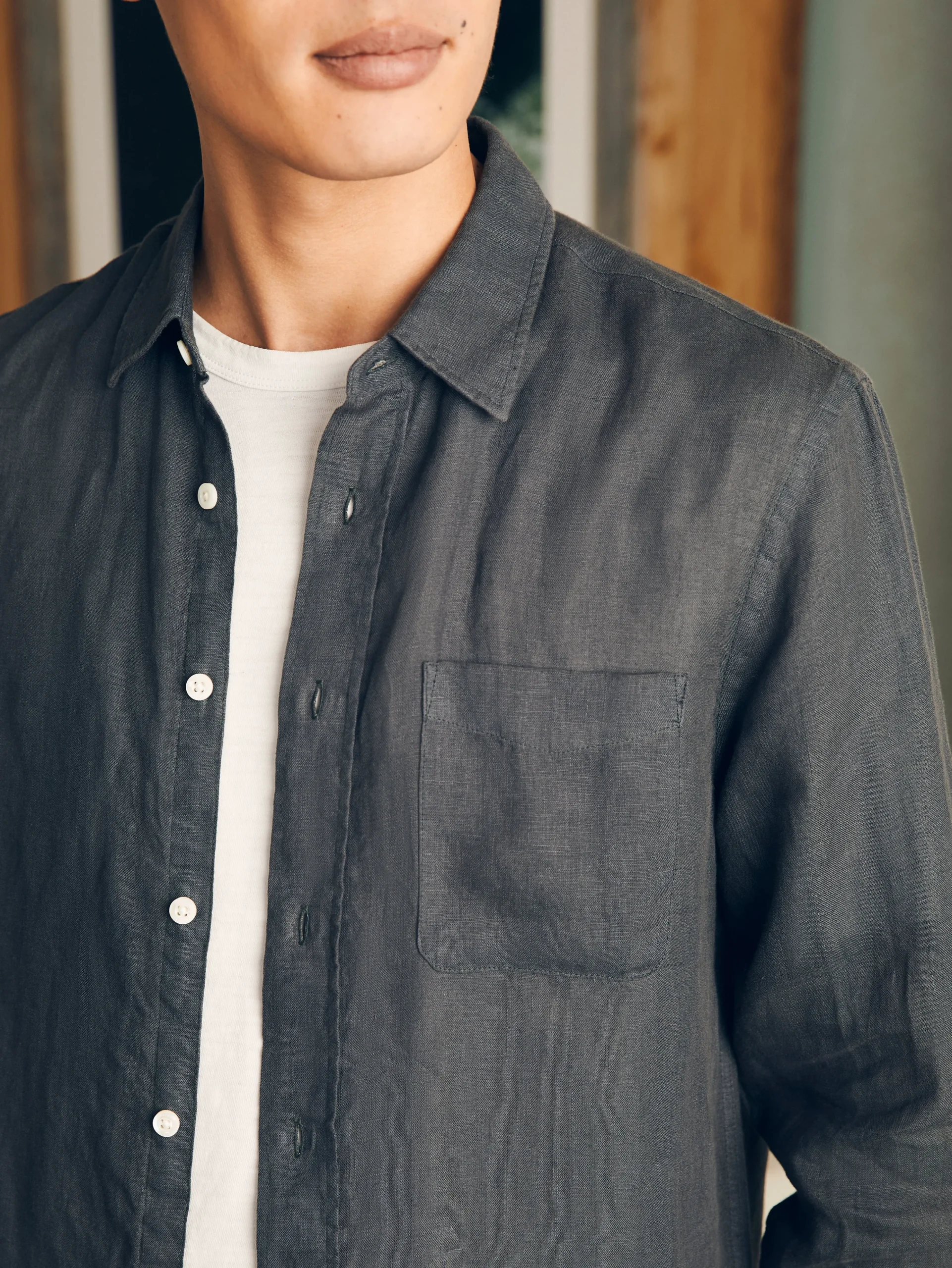 Hot Laguna Linen Shirt - Shirts