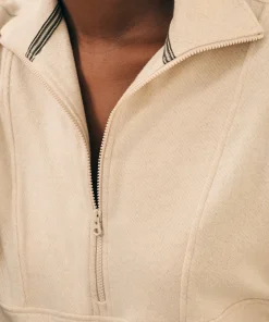 Discount Legend™ Lounge Half Zip Sweatshirt - Women Hoodies & Sweatshirts