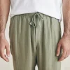 Sale Linen Drawstring Pant - Pants