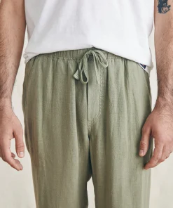 Sale Linen Drawstring Pant - Pants