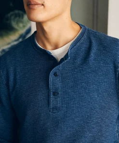 Best Long-Sleeve Indigo Henley - T-Shirts & Henleys