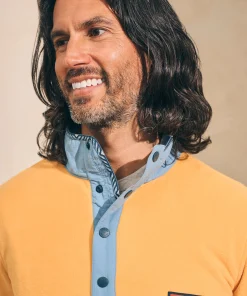 Clearance Low Pile Fleece Popover - Jackets & Vests|Hoodies & Sweatshirts