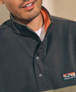 Online Low Pile Fleece Popover - Jackets & Vests