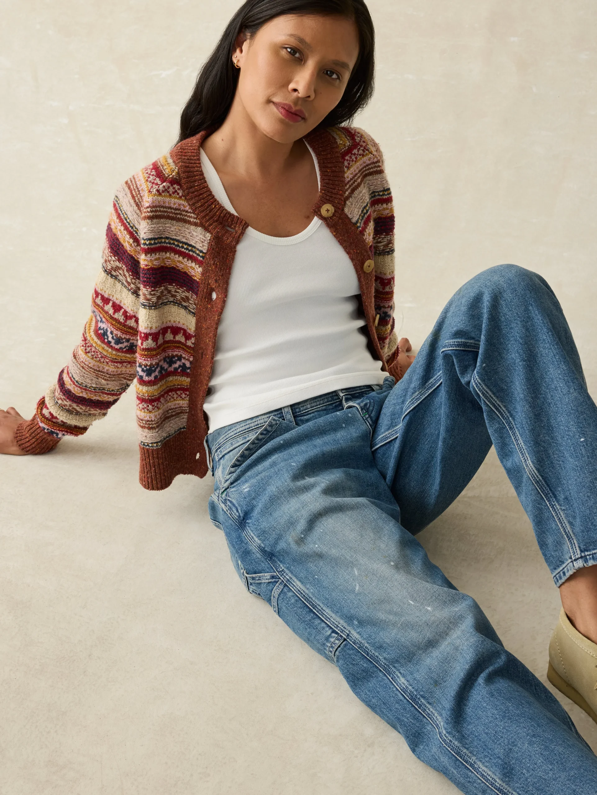 Best Marley Fairisle Cardigan - Women Sweaters