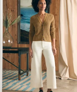 Hot Miramar Linen Cardigan - Women Sweaters