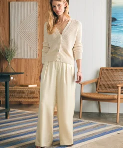 Hot Miramar Linen Cardigan - Women Sweaters