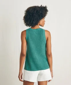 Hot Miramar Linen Scoop Neck Tank - Women Sweaters