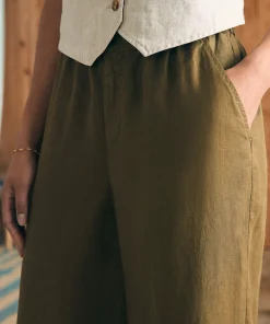 Fashion Monterey Linen Pant - Women Pants