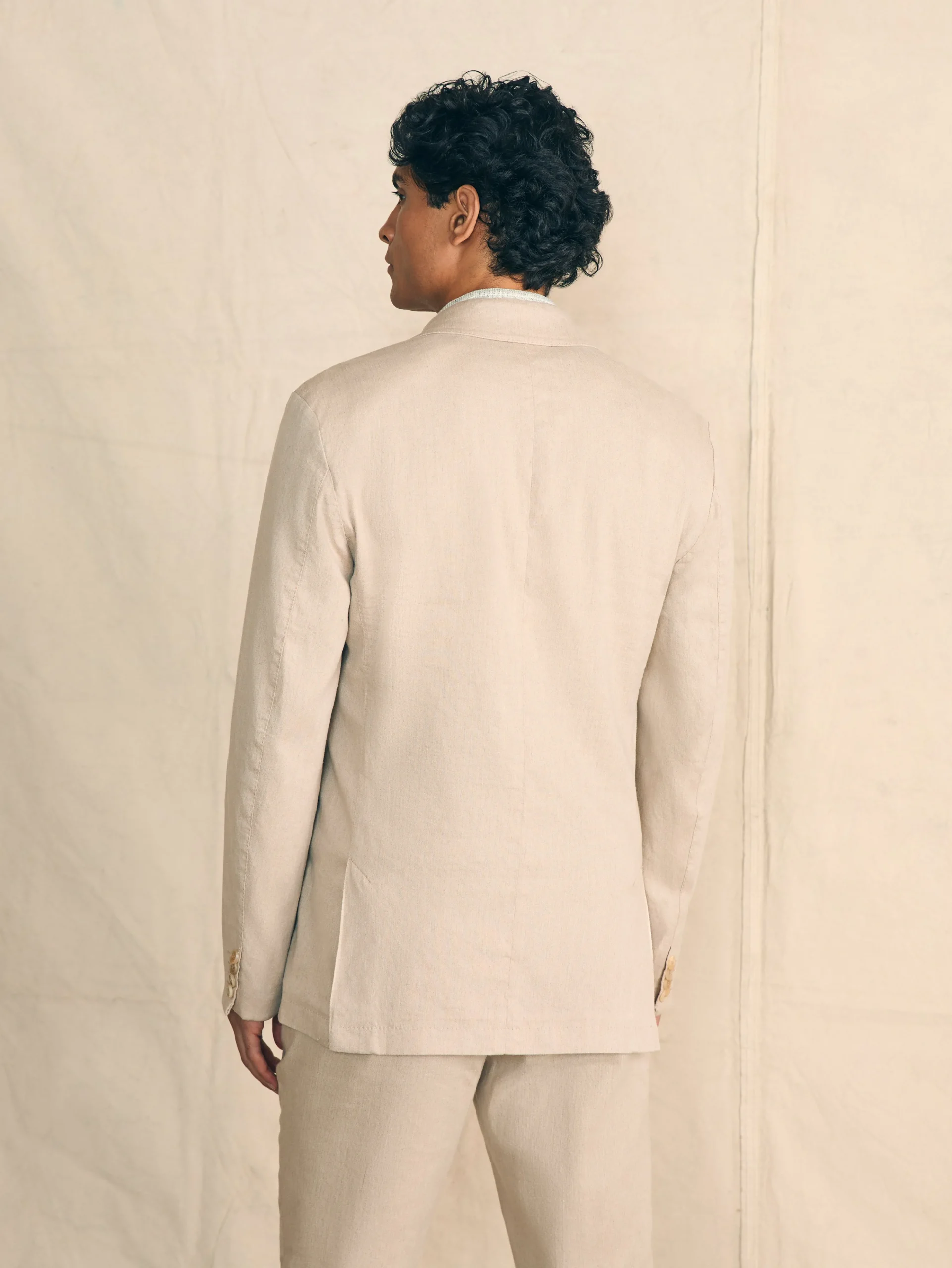 Fashion Movement™ Flex Linen Blazer - Blazers