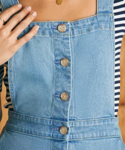 Outlet Organic Cotton Denim Remi Dress - Women Dresses