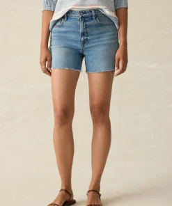 Hot Organic Cotton Denim Short - Women Shorts & Skirts