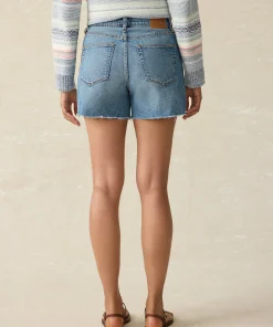 Hot Organic Cotton Denim Short - Women Shorts & Skirts