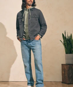 Sale Organic Cotton Slim Straight Denim (32" Inseam) - Pants