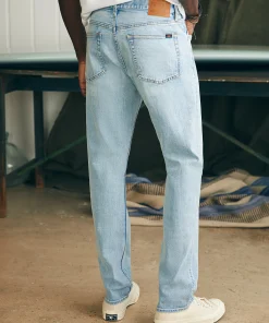 Hot Organic Cotton Slim Straight Denim (32