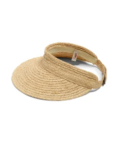Sale Raffia Packable Visor - Women Swim|Hats
