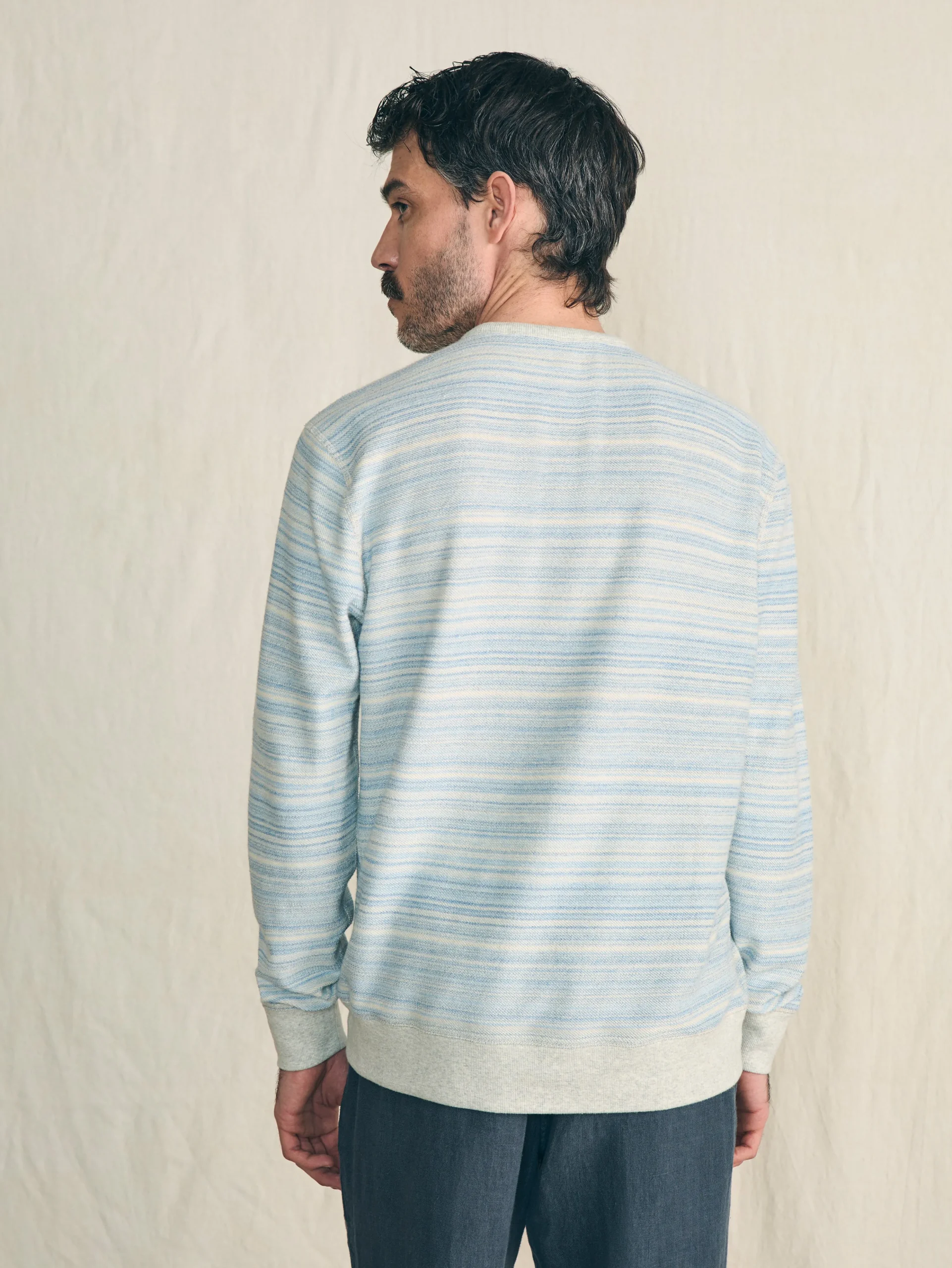 New Reversible French Terry Crew - Hoodies & Sweatshirts