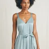 Online Sandwashed Silk Jumpsuit - Women Dresses|Overalls & Jumpsuits