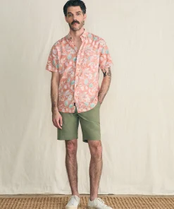 Fashion Short-Sleeve Breeze Shirt - Shirts